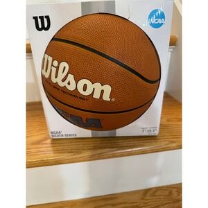 New Wilson NCAA Silver Series Basketball - Size 7 (29.5") Indoor/Outdoor